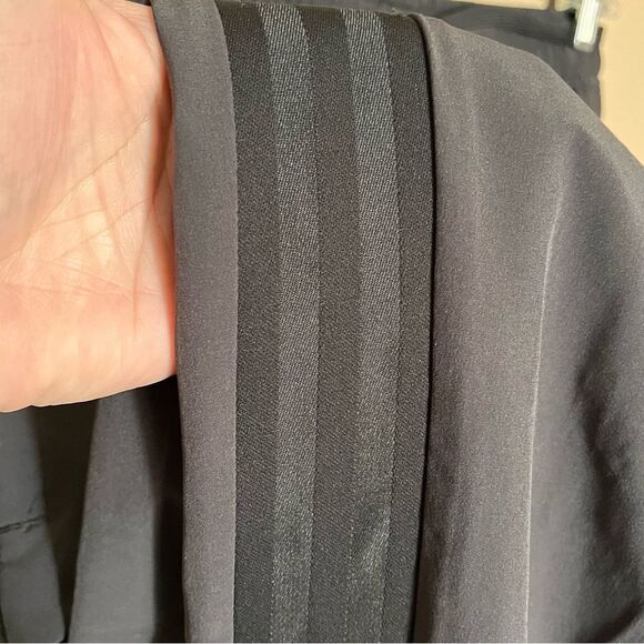 Adidas Aeroready Dark Gray 3 Stripe Tapered Sweat Track Pants Size Medium - Picture 7 of 14